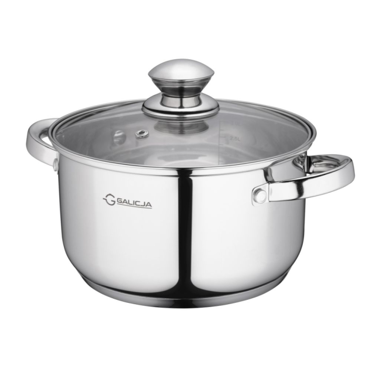 Garnek nierdzewny FORTIS 24cm/5,8l